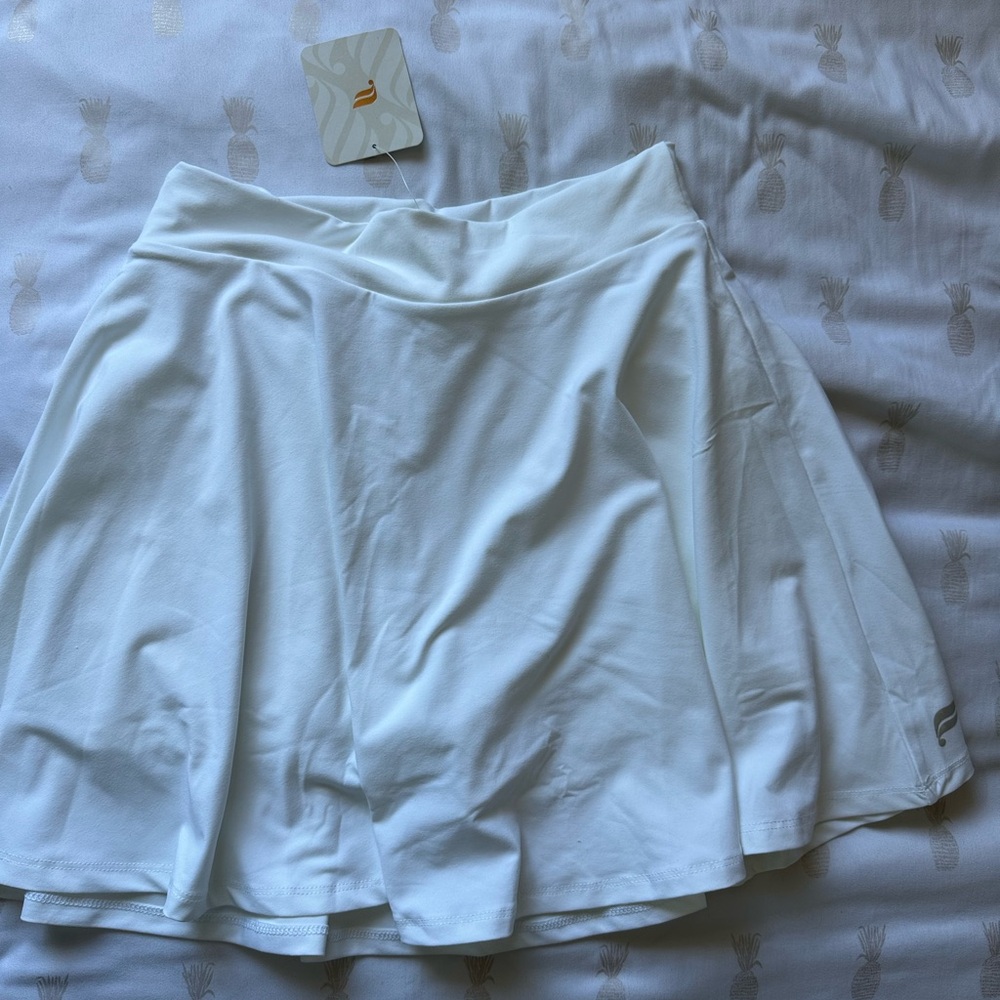 Fabletics skort white, size medium